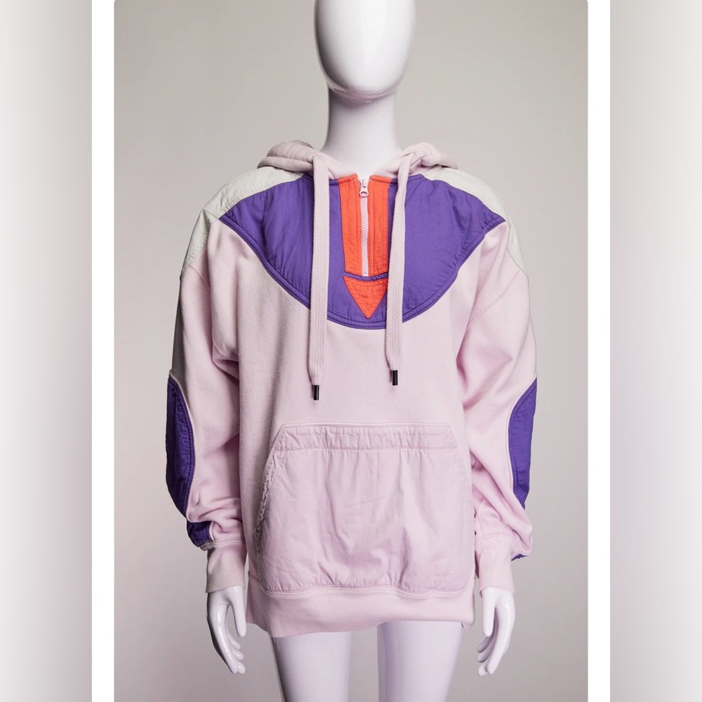Isabel Marant Pink Nansel Hoodie Size 36